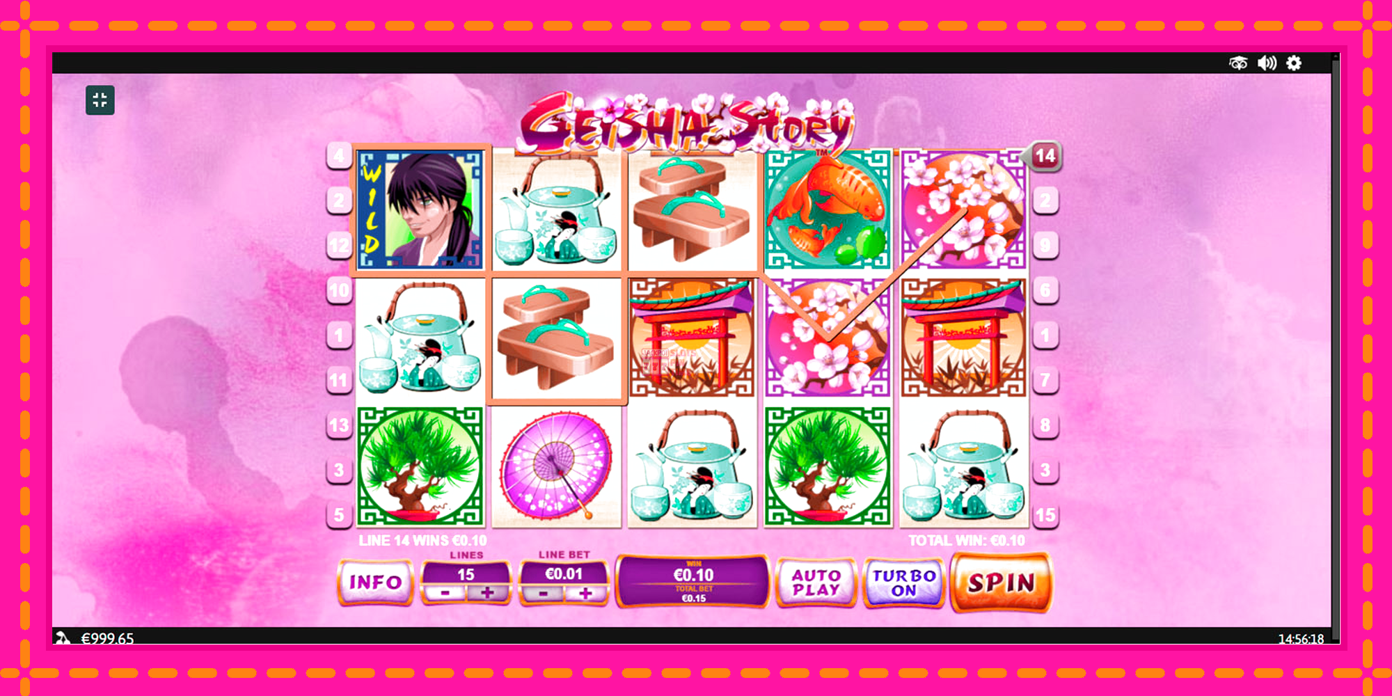 Slot machine Geisha Story gratuitamente, immagine 2