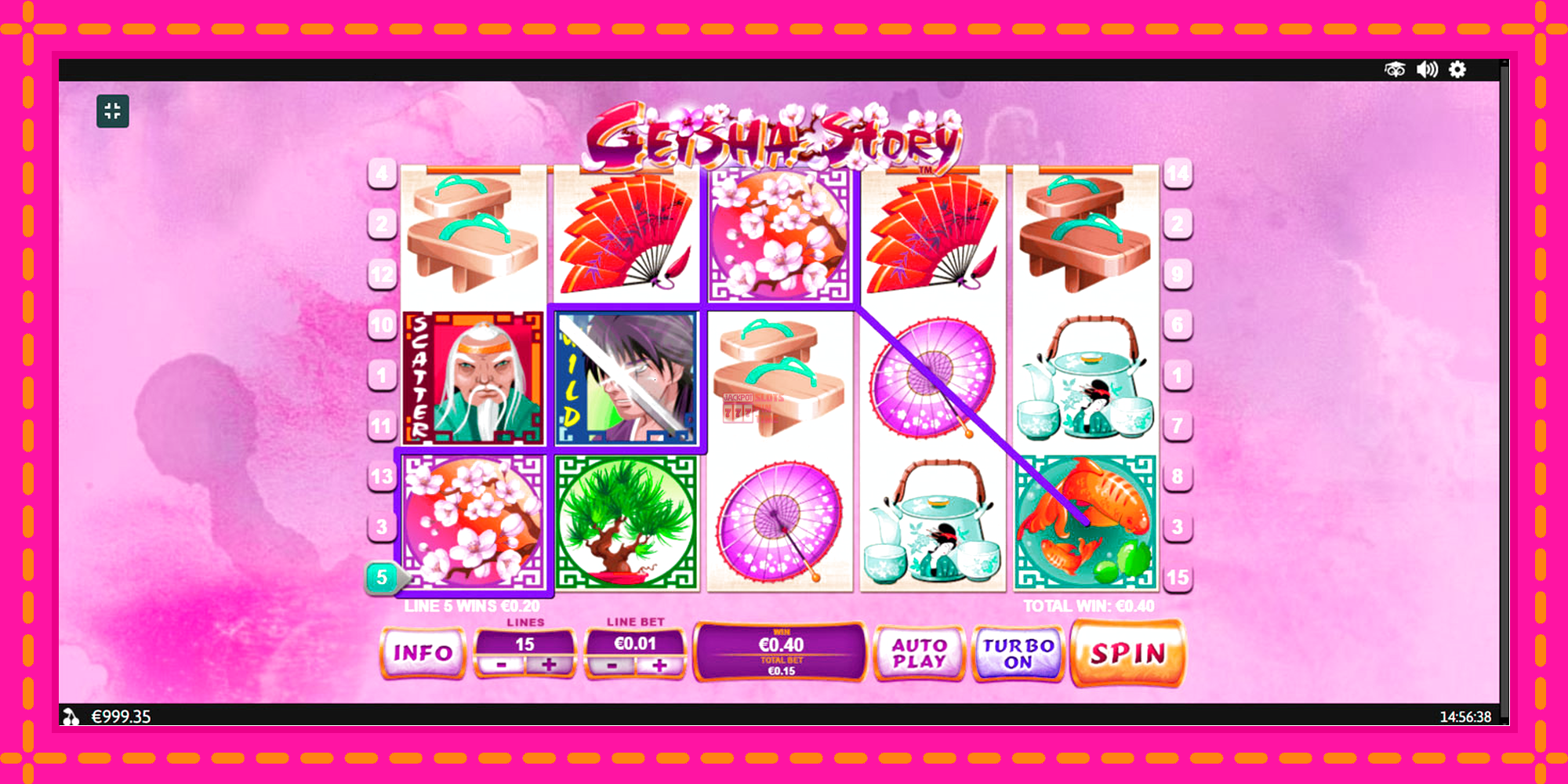 Slot machine Geisha Story gratuitamente, immagine 4