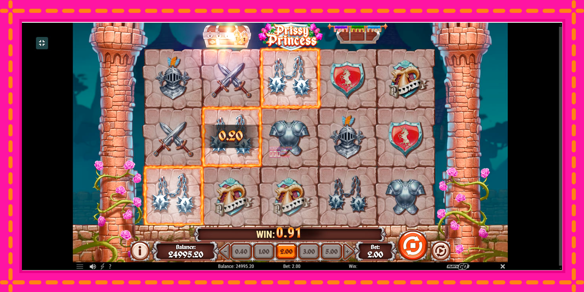 Slot machine Prissy Princess gratuitamente, immagine 3