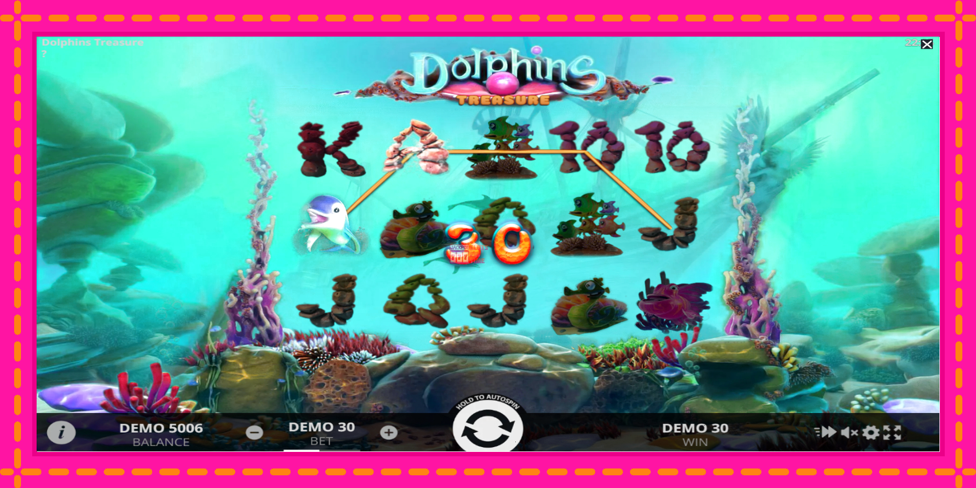 Slot machine Dolphins Treasure gratuitamente, immagine 3