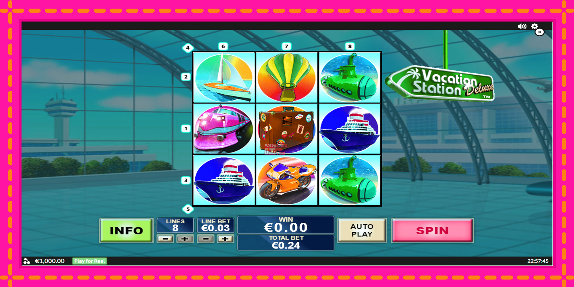 Slot machine Vacation Station Deluxe gratuitamente, immagine 1