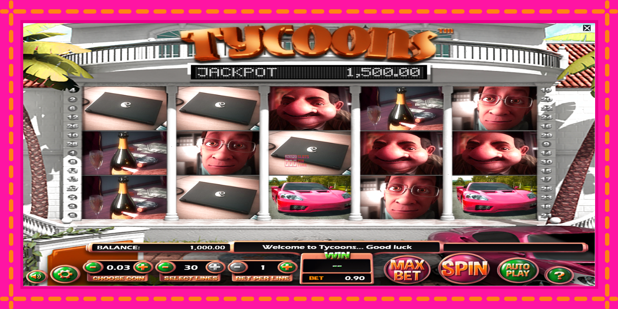 Slot machine Tycoons gratuitamente, immagine 2