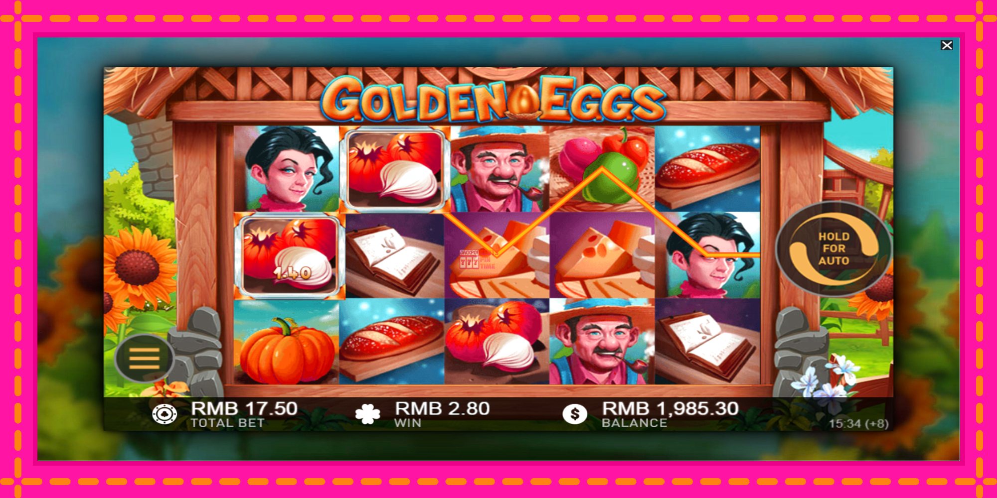 Slot machine Golden Eggs gratuitamente, immagine 3