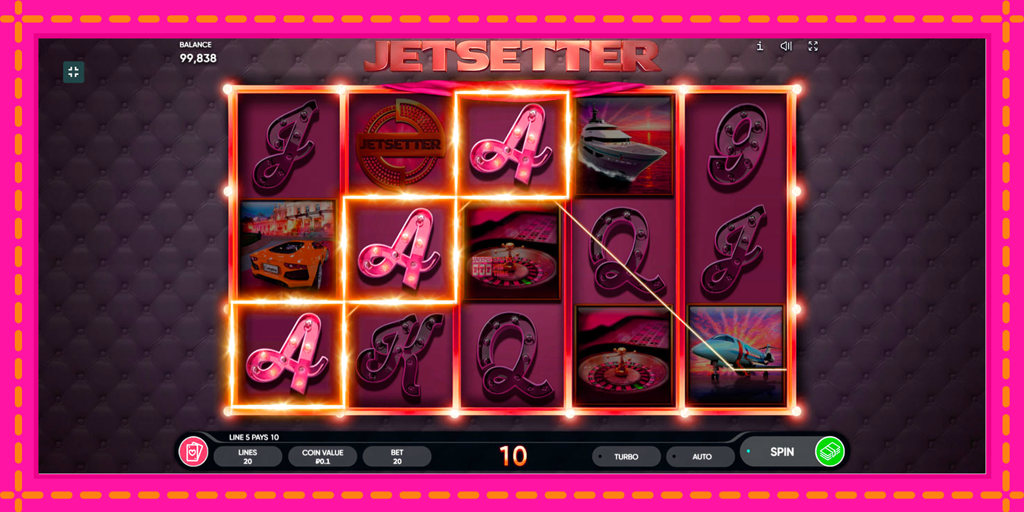 Slot machine Jetsetter gratuitamente, immagine 4