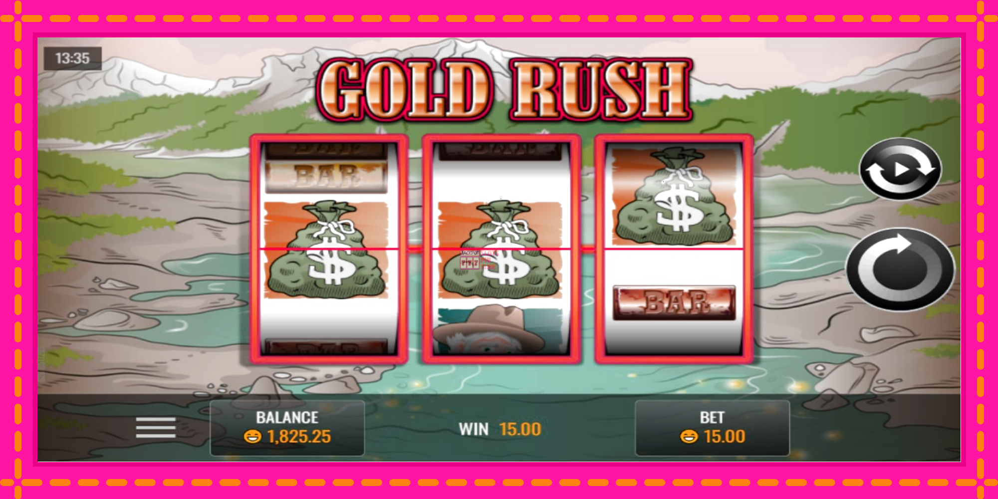 Slot machine Gold Rush gratuitamente, immagine 2