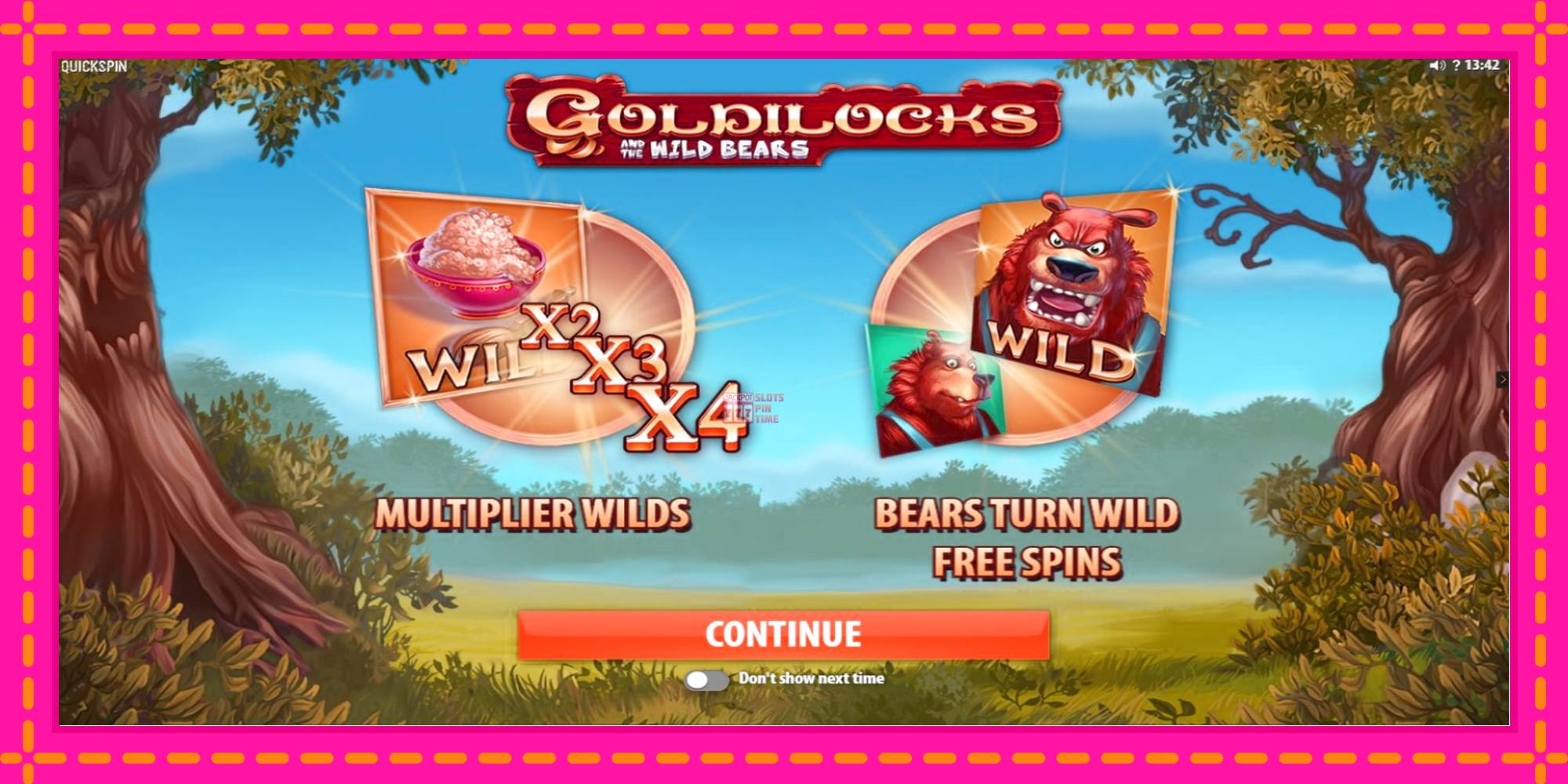 Slot machine Goldilocks and the Wild Bears gratuitamente, immagine 1