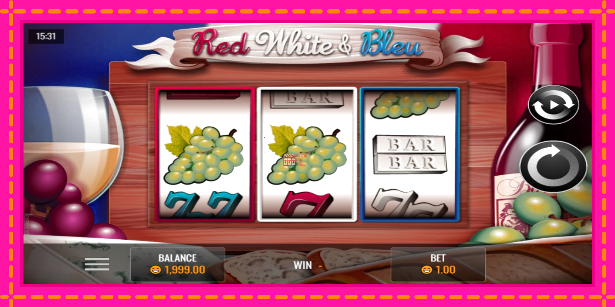 Slot machine Red White & Bleu gratuitamente, immagine 1