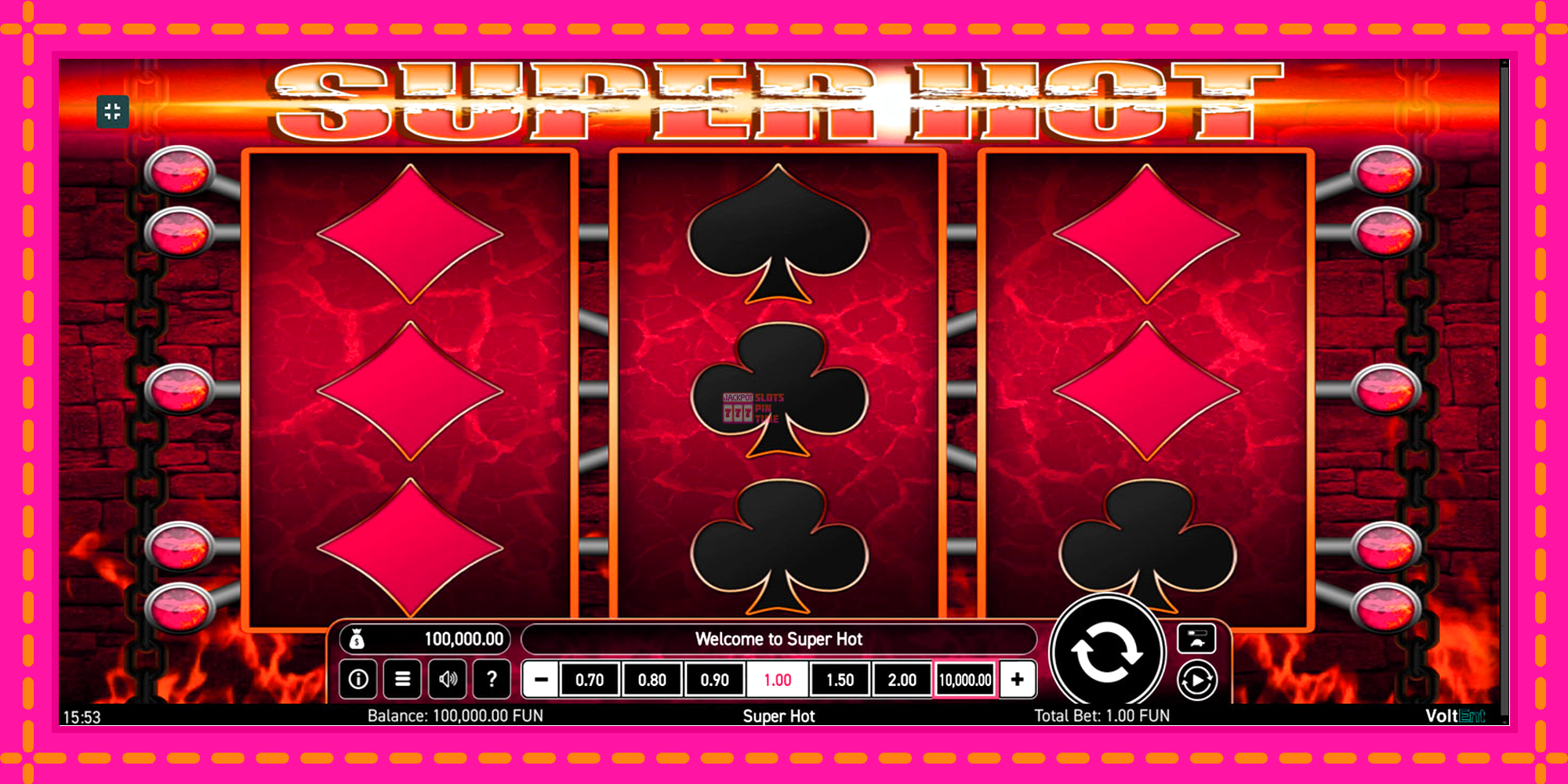 Slot machine Super Hot gratuitamente, immagine 1