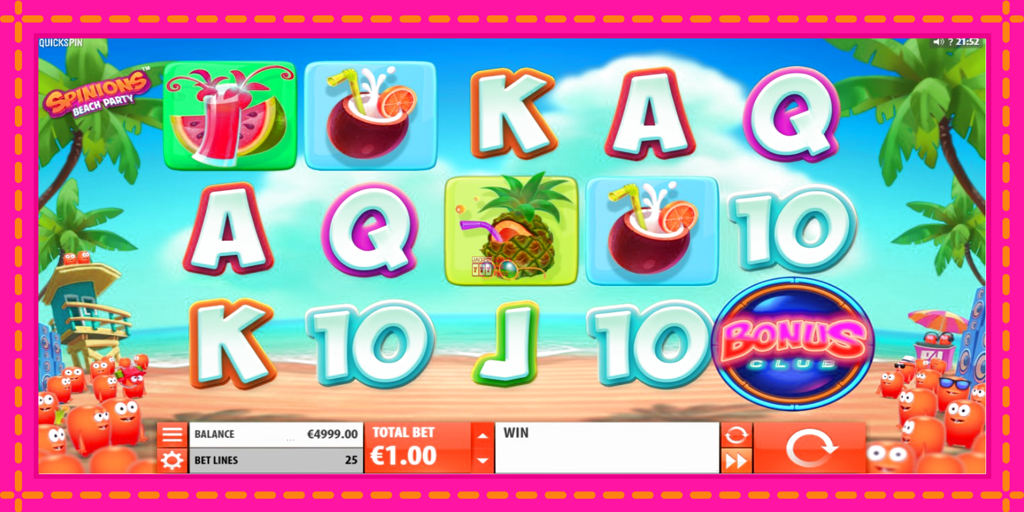 Slot machine Spinions Beach Party gratuitamente, immagine 2