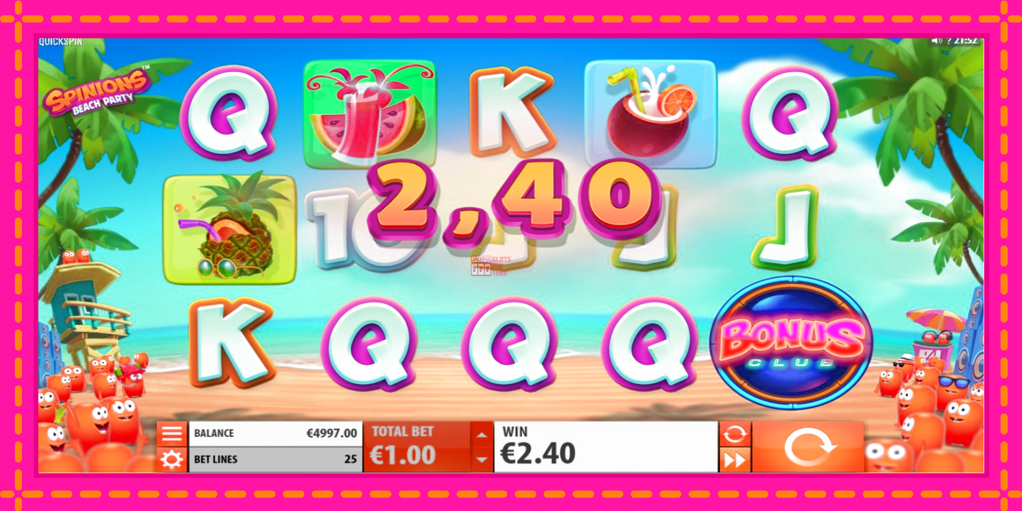 Slot machine Spinions Beach Party gratuitamente, immagine 3