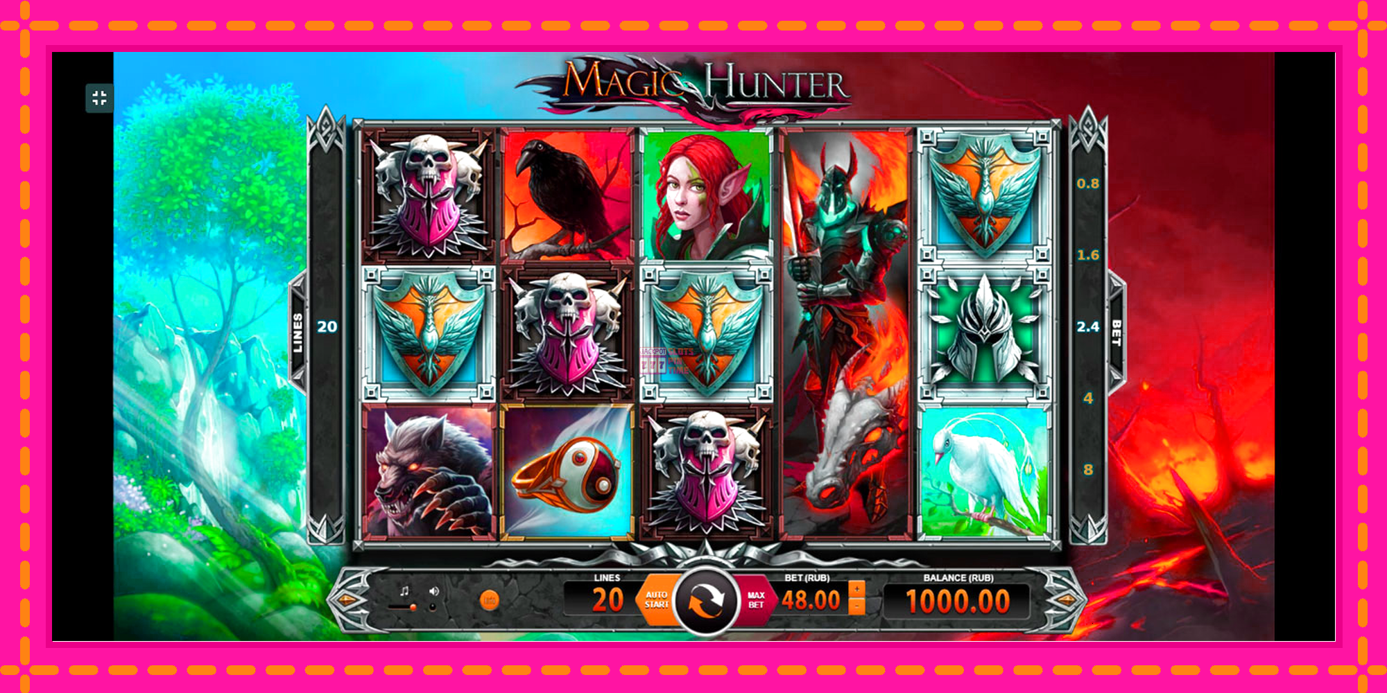 Slot machine Magic Hunter gratuitamente, immagine 1