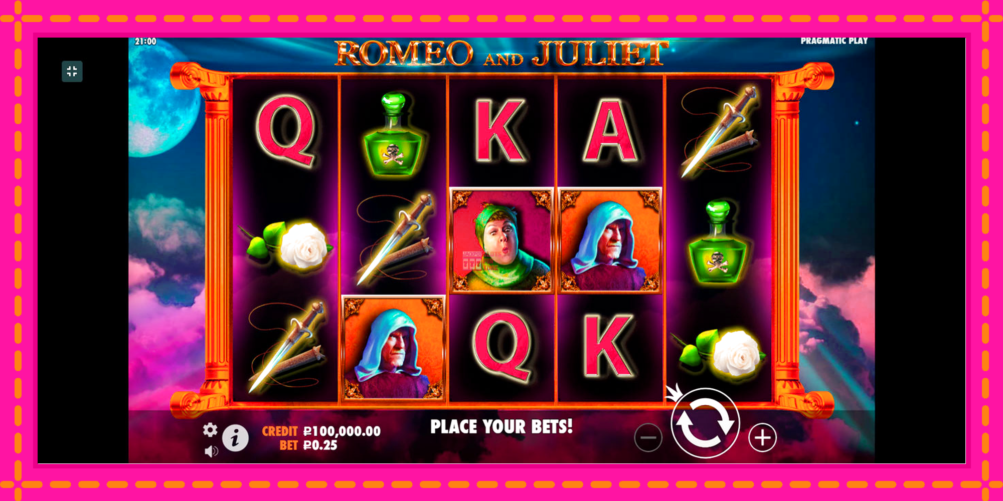 Slot machine Romeo and Juliet gratuitamente, immagine 1