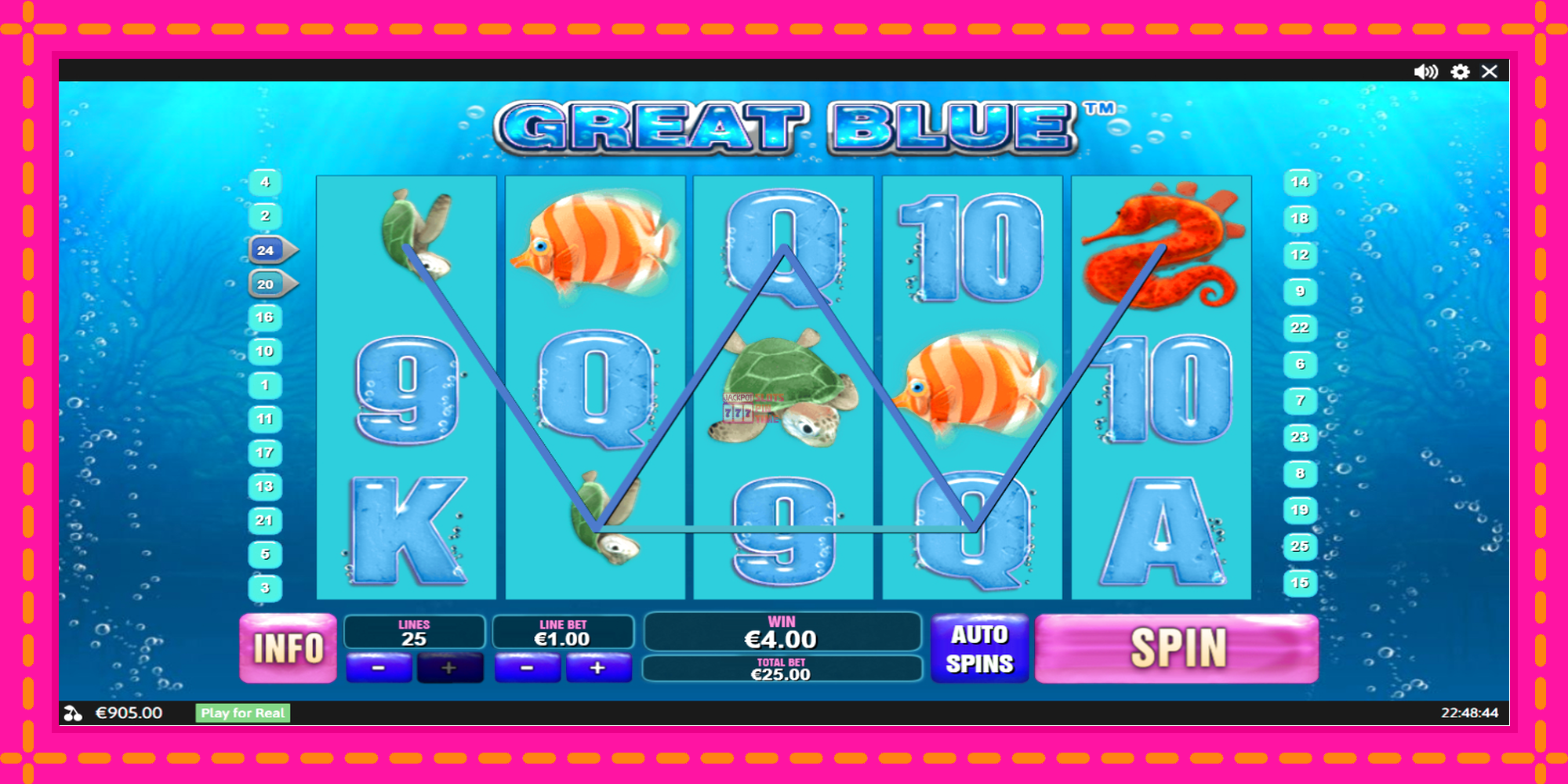 Slot machine Great Blue gratuitamente, immagine 3