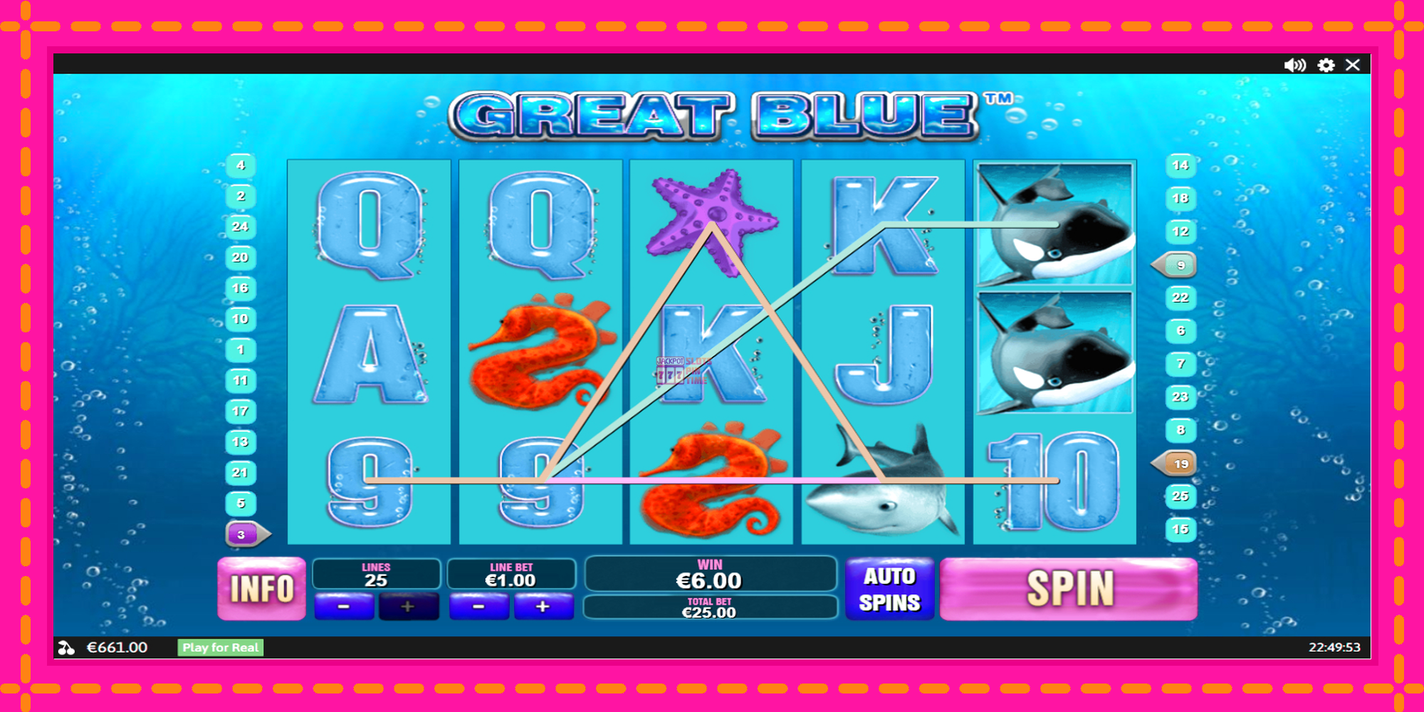 Slot machine Great Blue gratuitamente, immagine 4