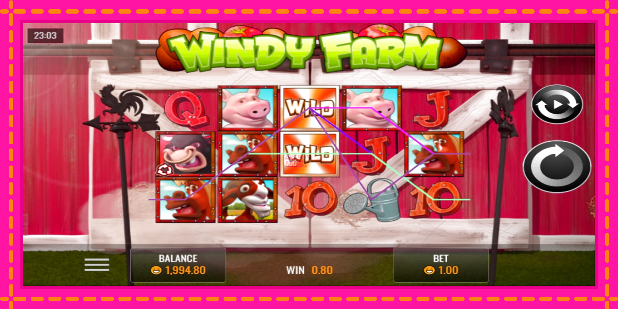 Slot machine Windy Farm gratuitamente, immagine 2