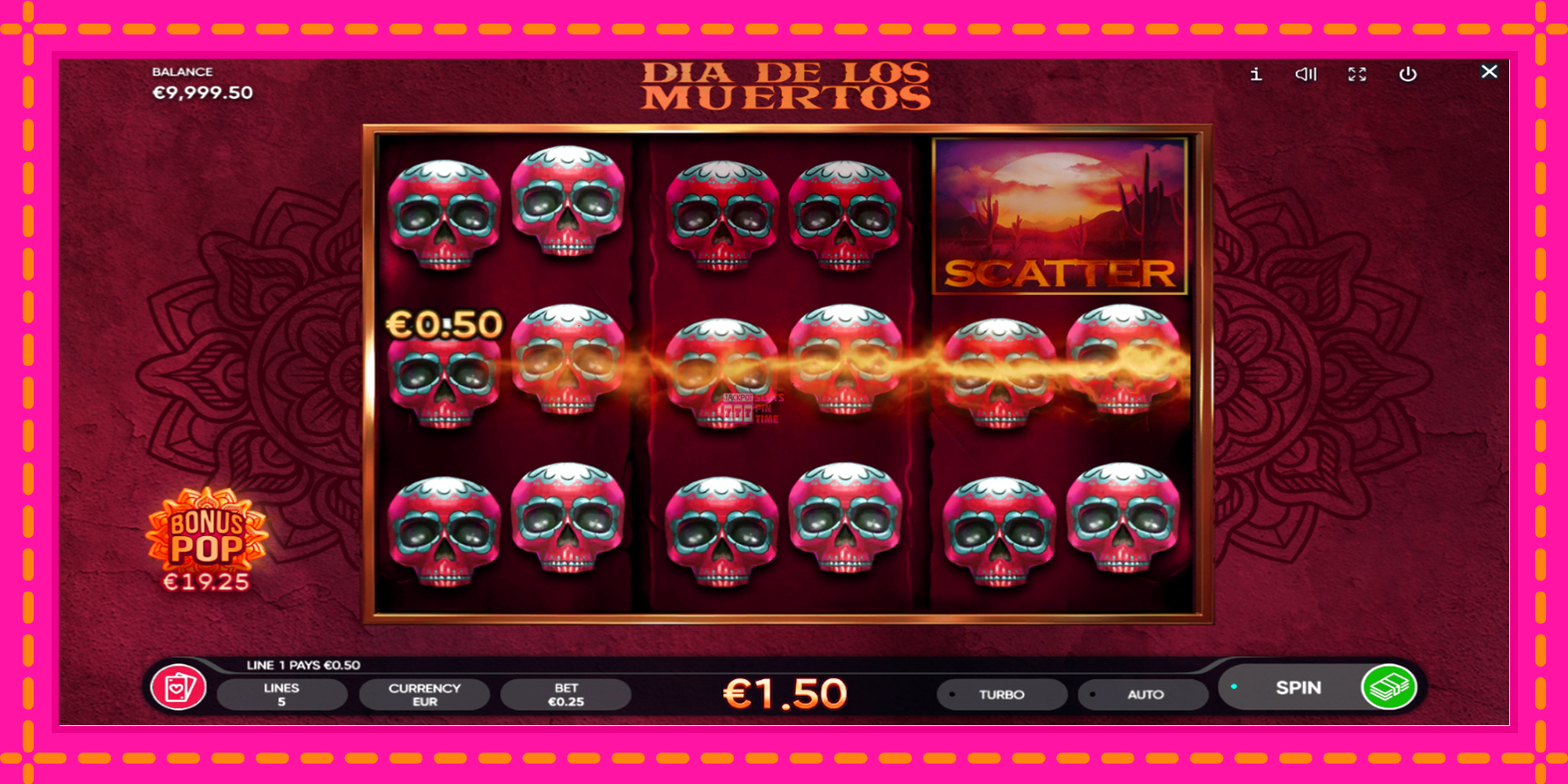 Slot machine Dia de Los Muertos gratuitamente, immagine 2