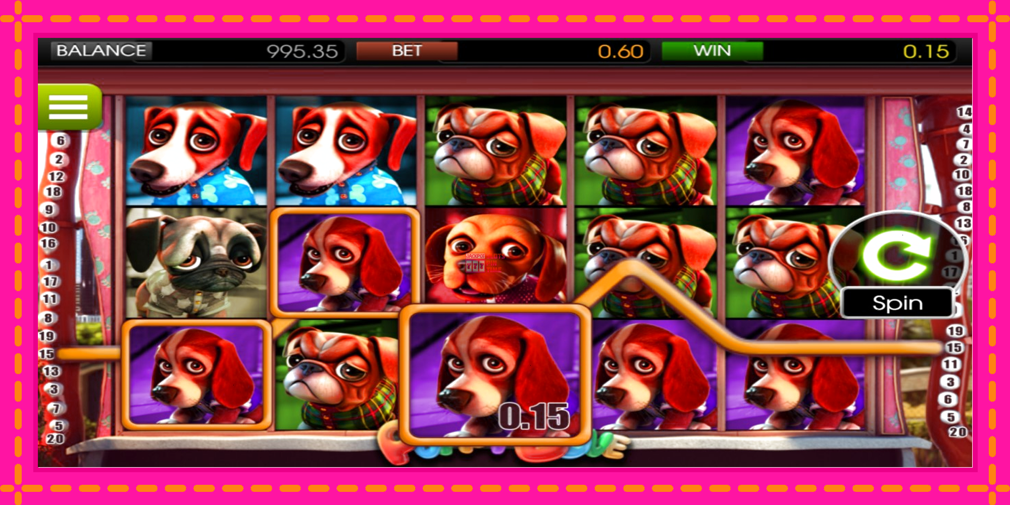 Slot machine Puppy Love gratuitamente, immagine 2