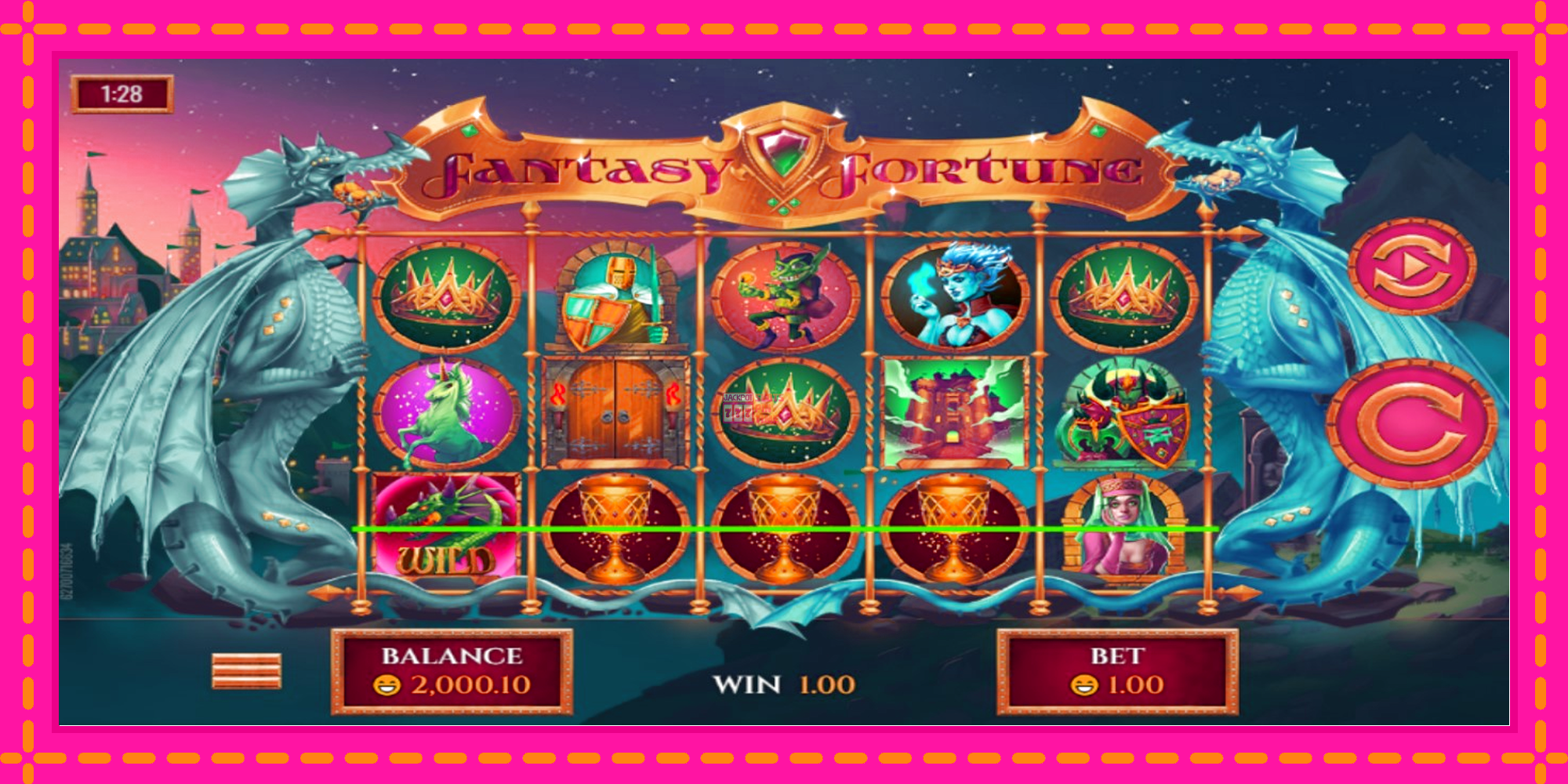 Slot machine Fantasy Fortune gratuitamente, immagine 1