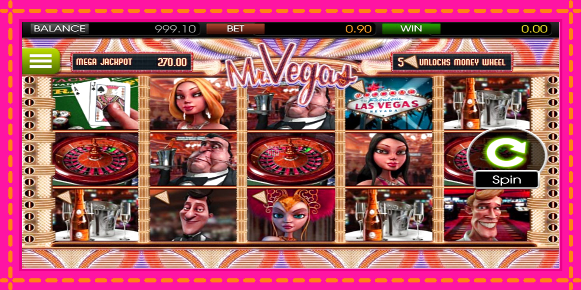 Slot machine Mr. Vegas gratuitamente, immagine 1