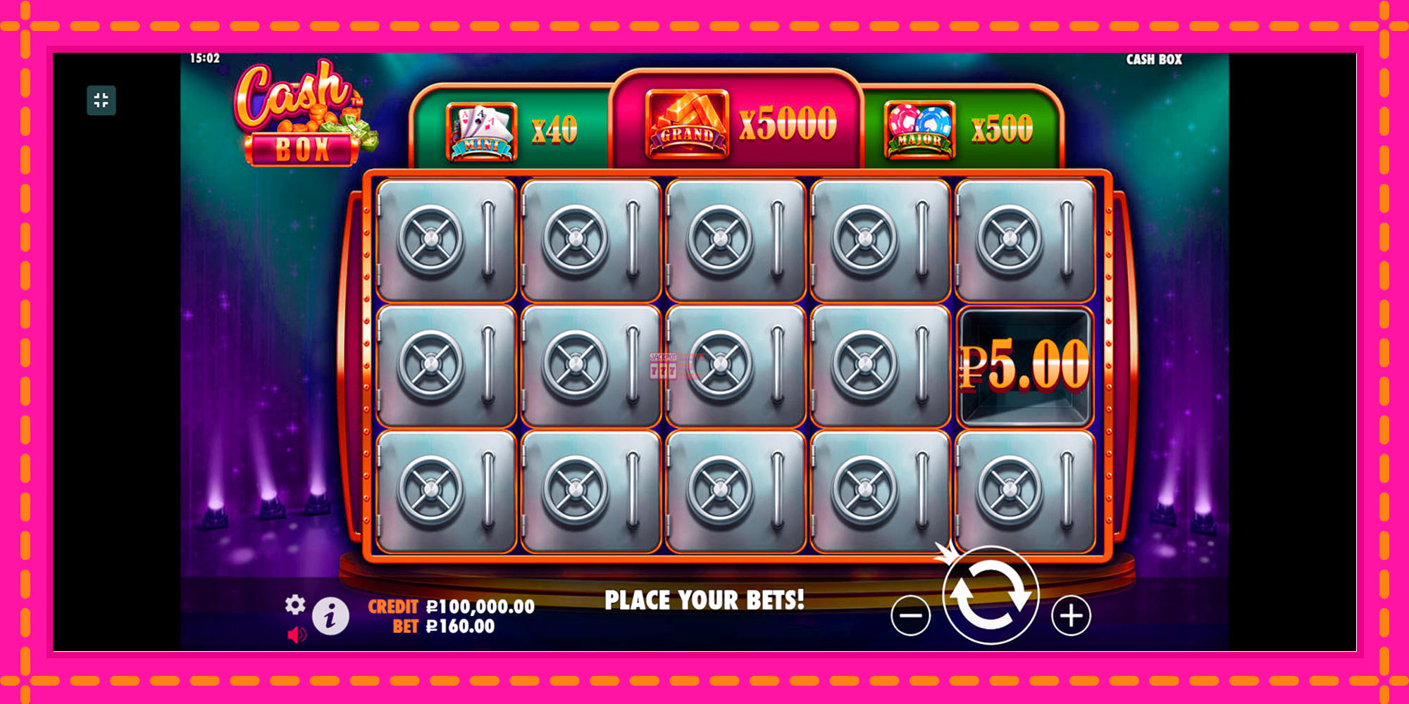 Slot machine Cash Box gratuitamente, immagine 1