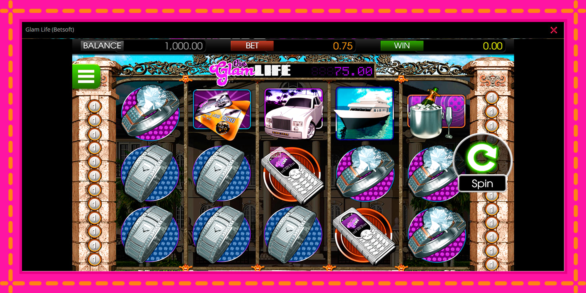 Slot machine Glam Life gratuitamente, immagine 1