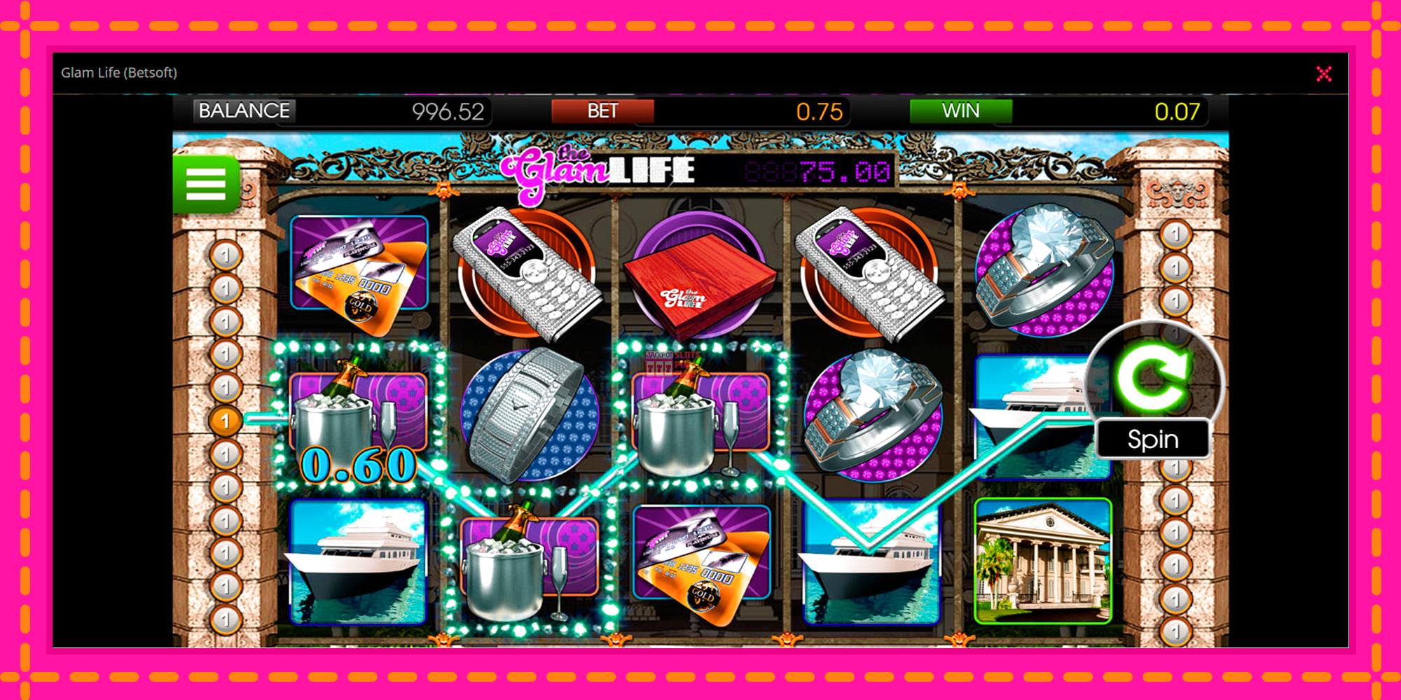 Slot machine Glam Life gratuitamente, immagine 2