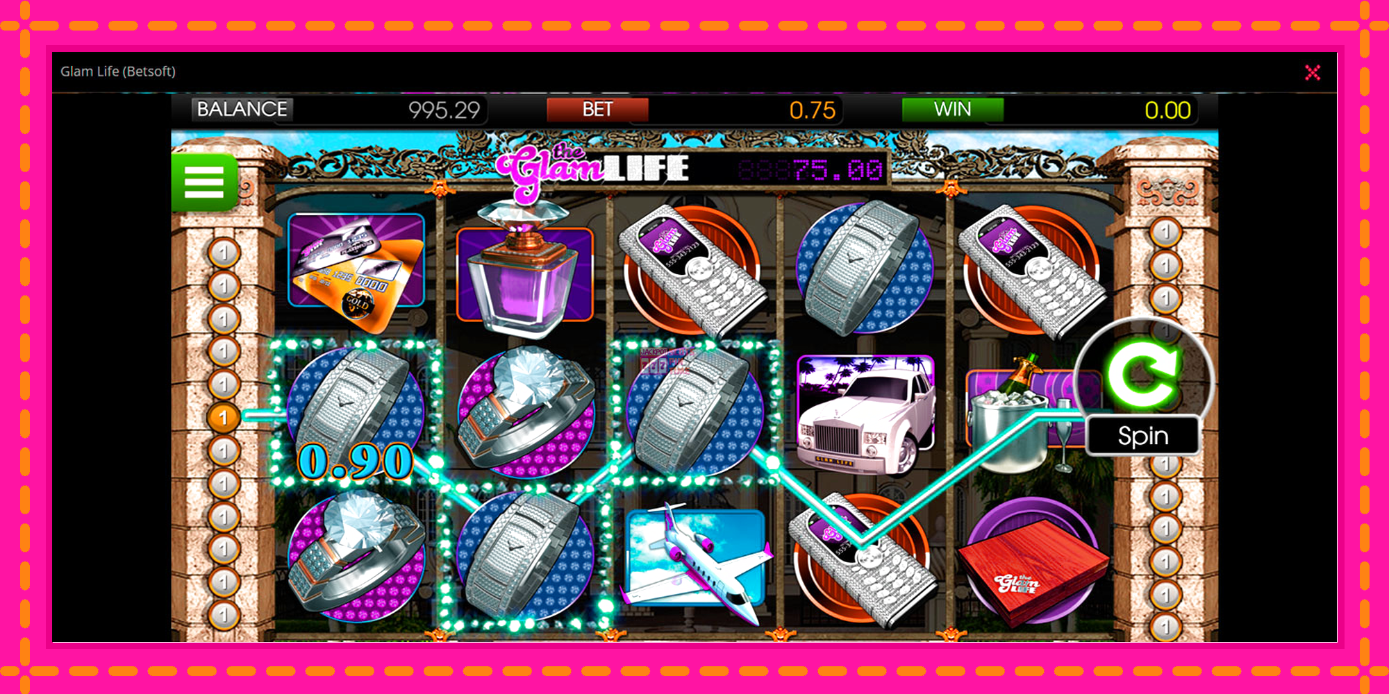 Slot machine Glam Life gratuitamente, immagine 5