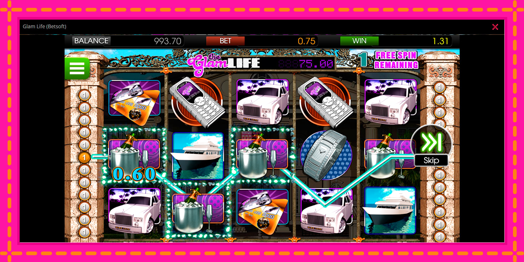 Slot machine Glam Life gratuitamente, immagine 6