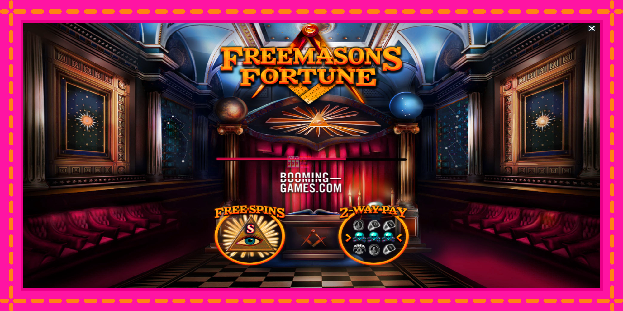 Slot machine Freemasons Fortune gratuitamente, immagine 1