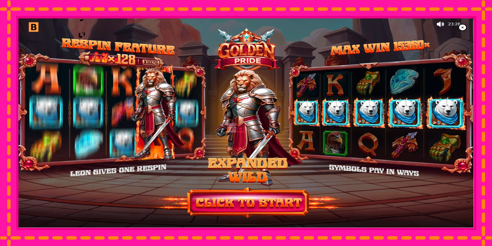 Slot machine Golden Pride gratuitamente, immagine 1