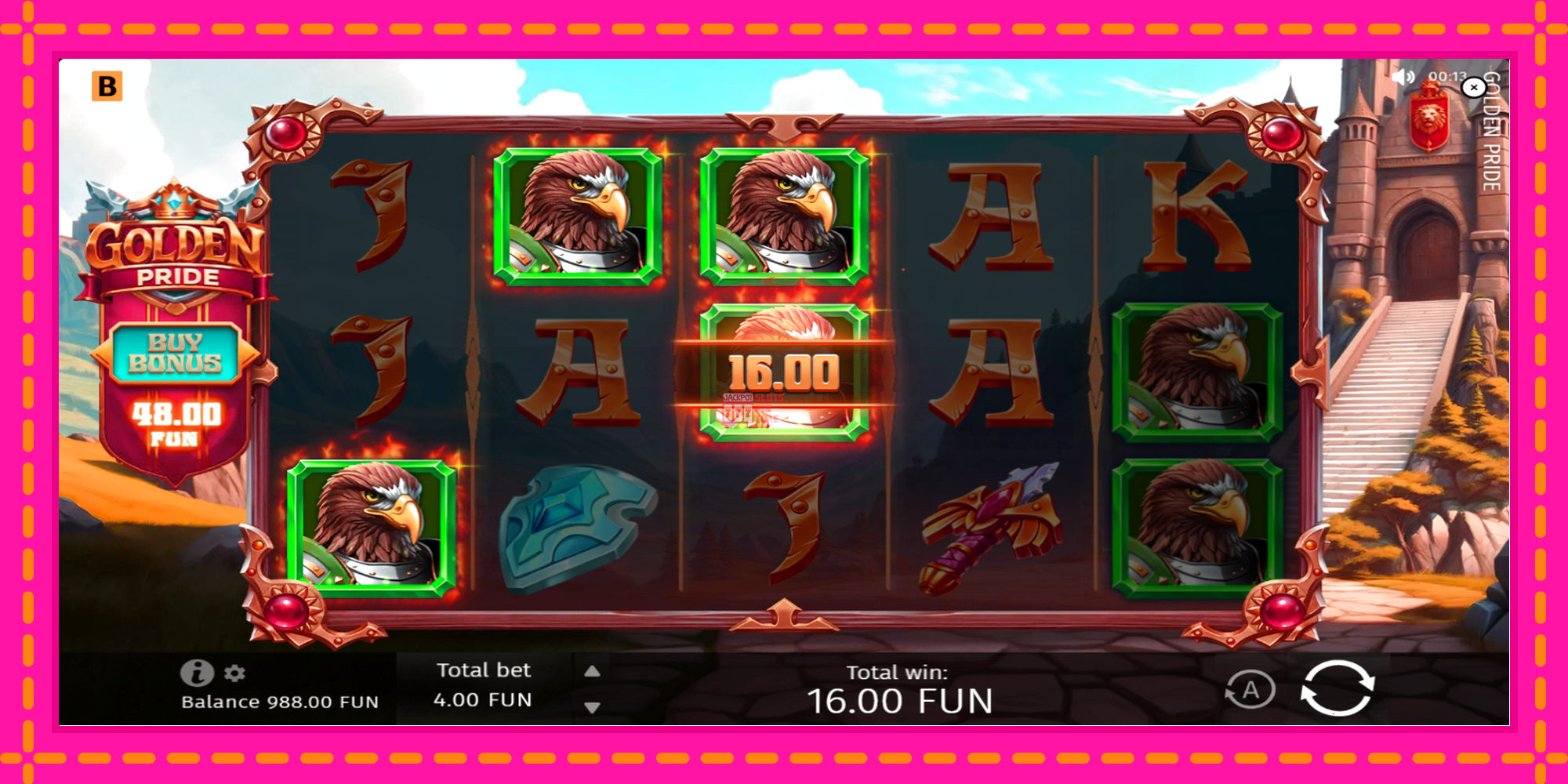 Slot machine Golden Pride gratuitamente, immagine 4