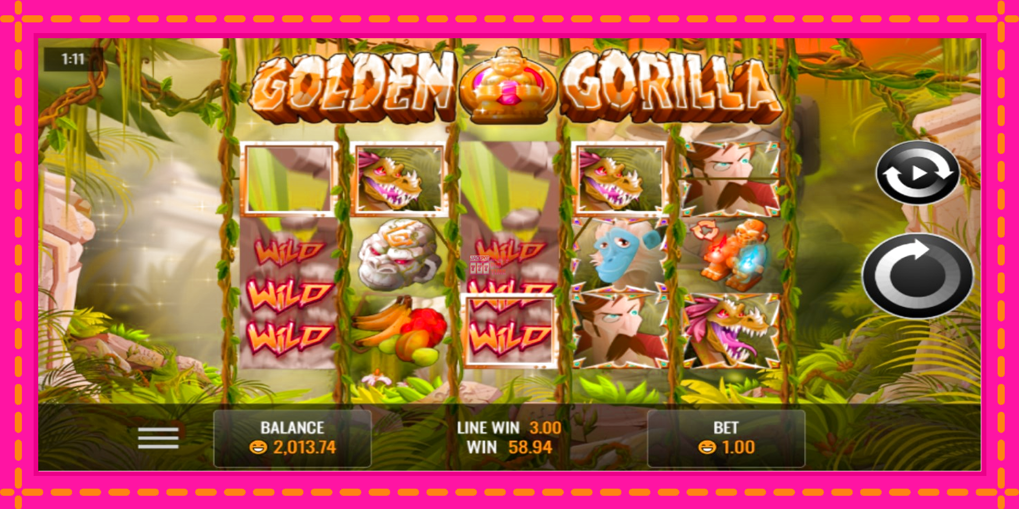 Slot machine Golden Gorilla gratuitamente, immagine 2