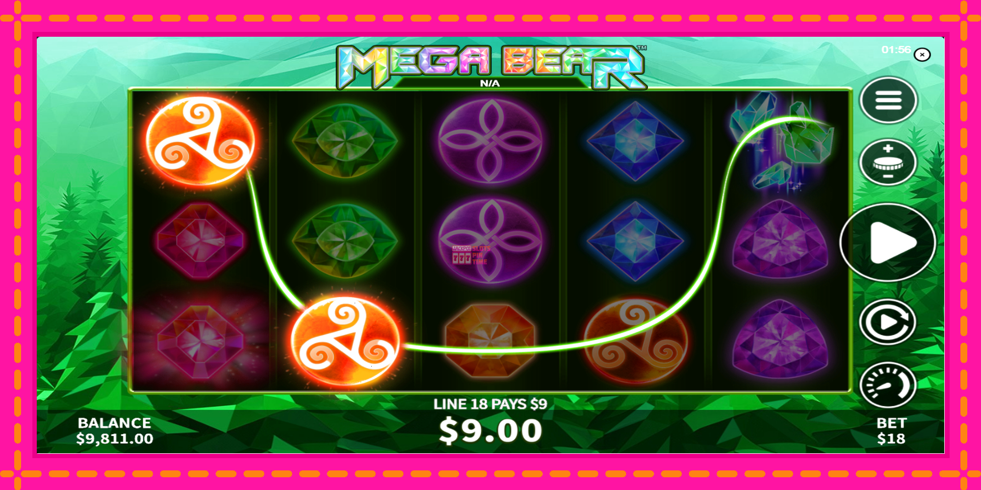 Slot machine Mega Bear gratuitamente, immagine 4