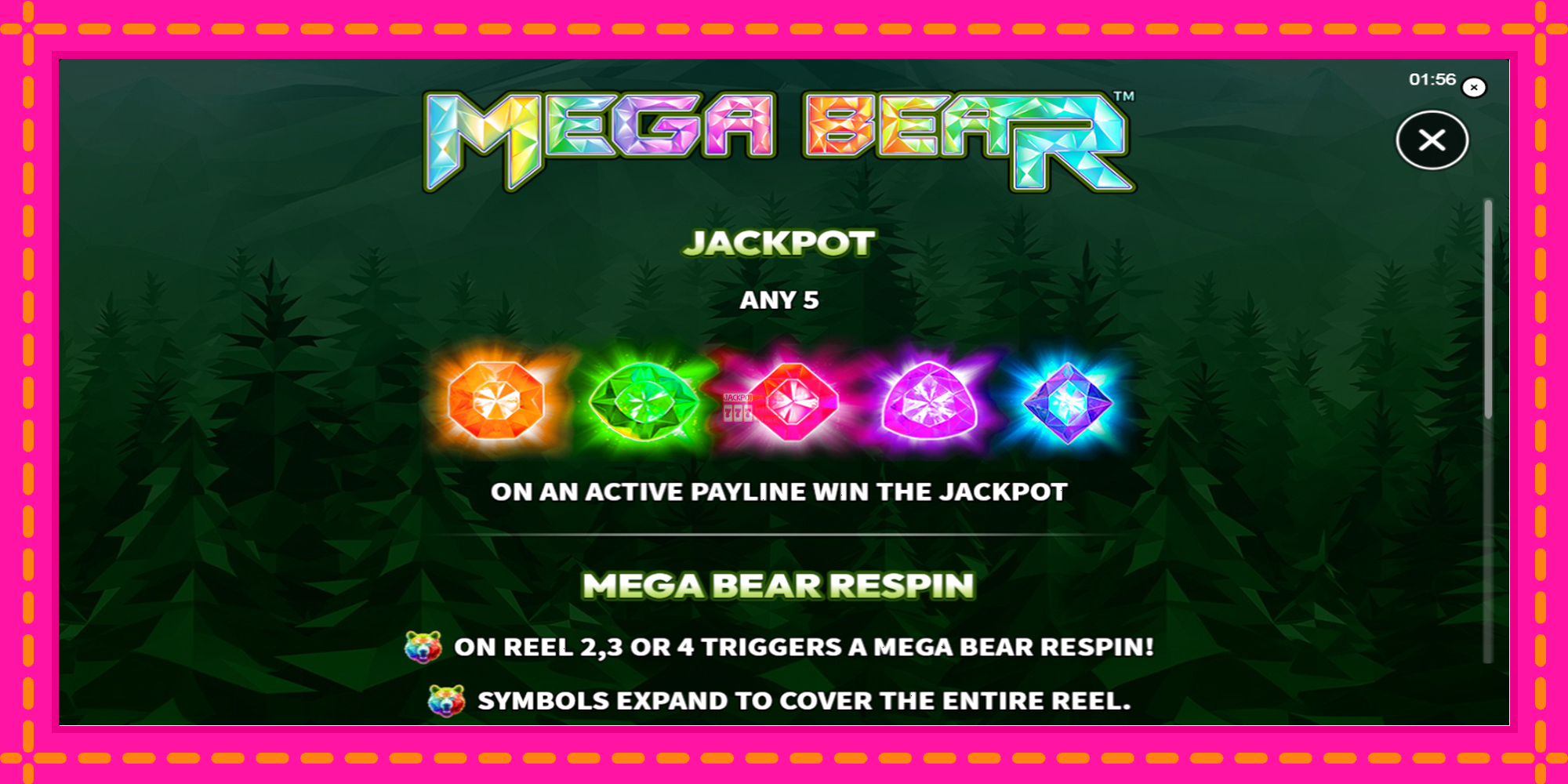 Slot machine Mega Bear gratuitamente, immagine 5