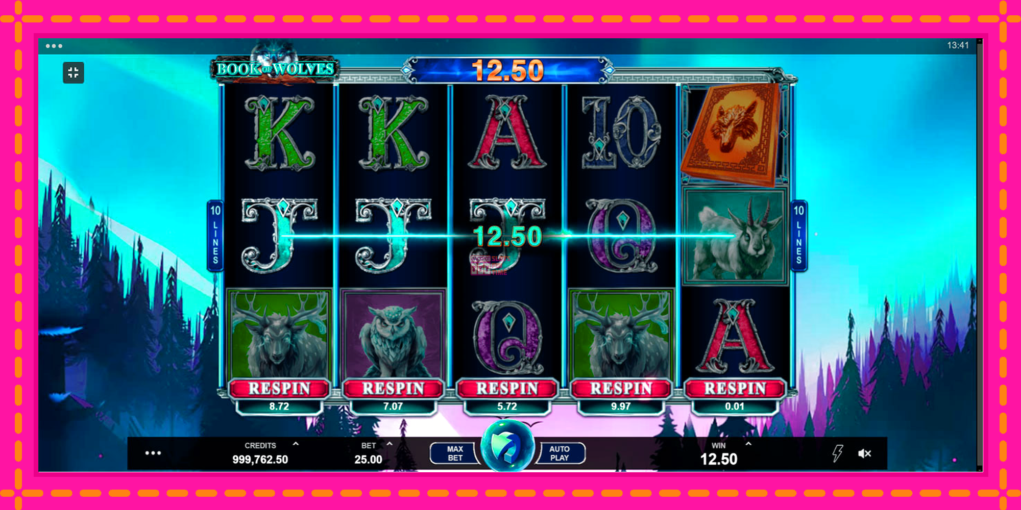 Slot machine Book of Wolves gratuitamente, immagine 3