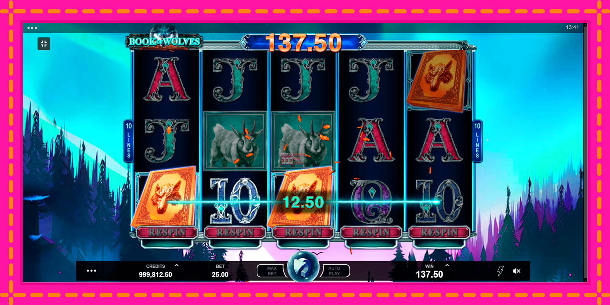 Slot machine Book of Wolves gratuitamente, immagine 5