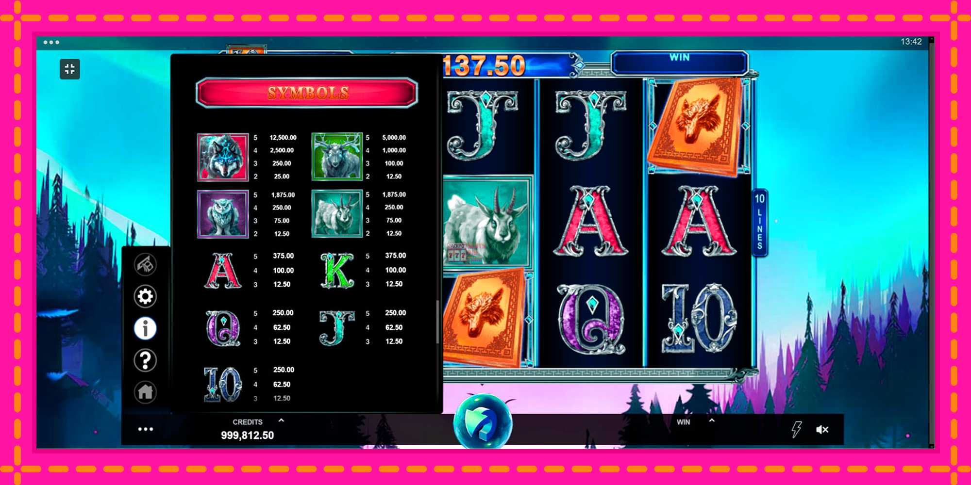 Slot machine Book of Wolves gratuitamente, immagine 7