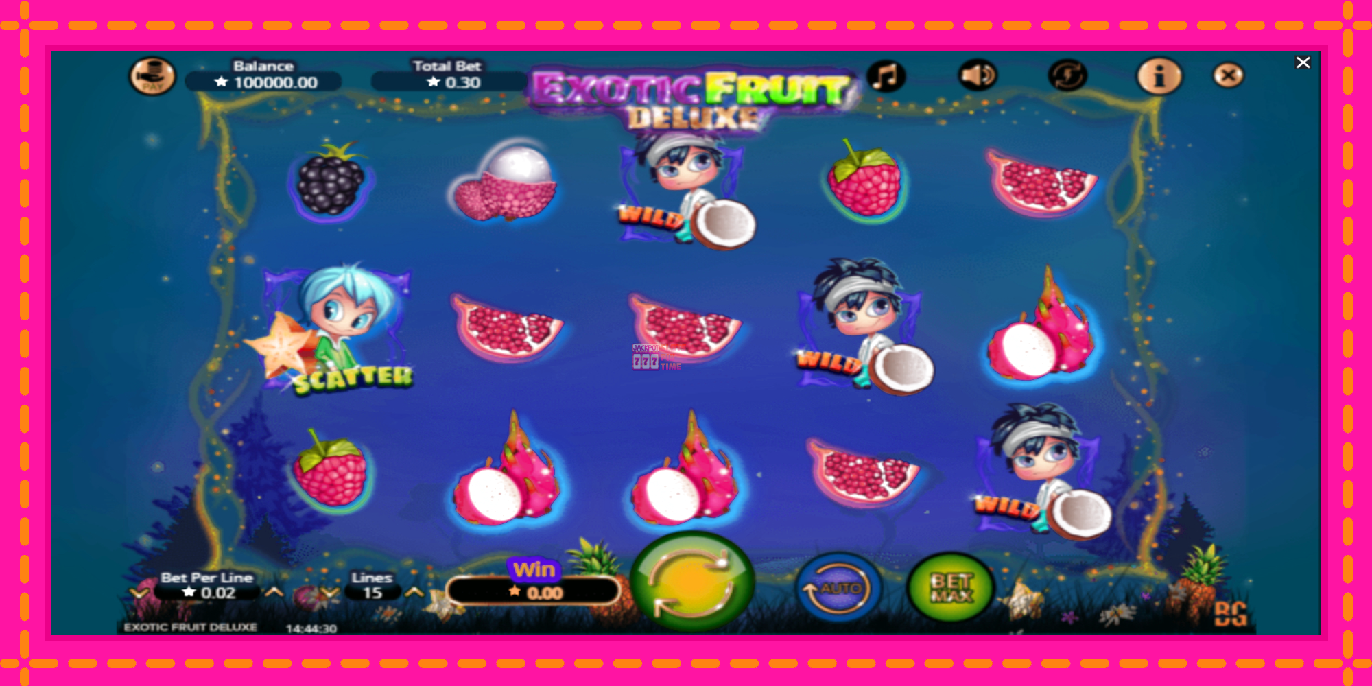 Slot machine Exotic Fruit Deluxe gratuitamente, immagine 2