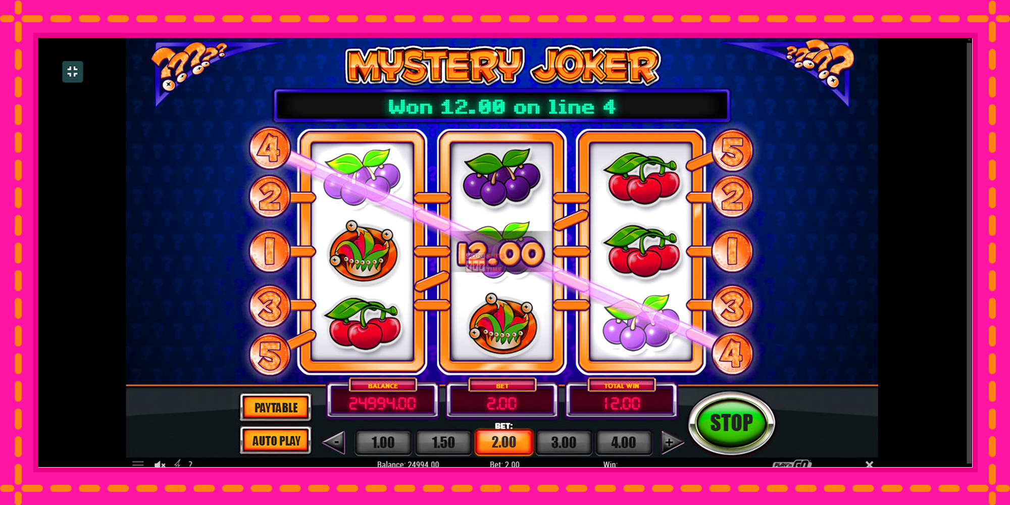 Slot machine Mystery Joker gratuitamente, immagine 2