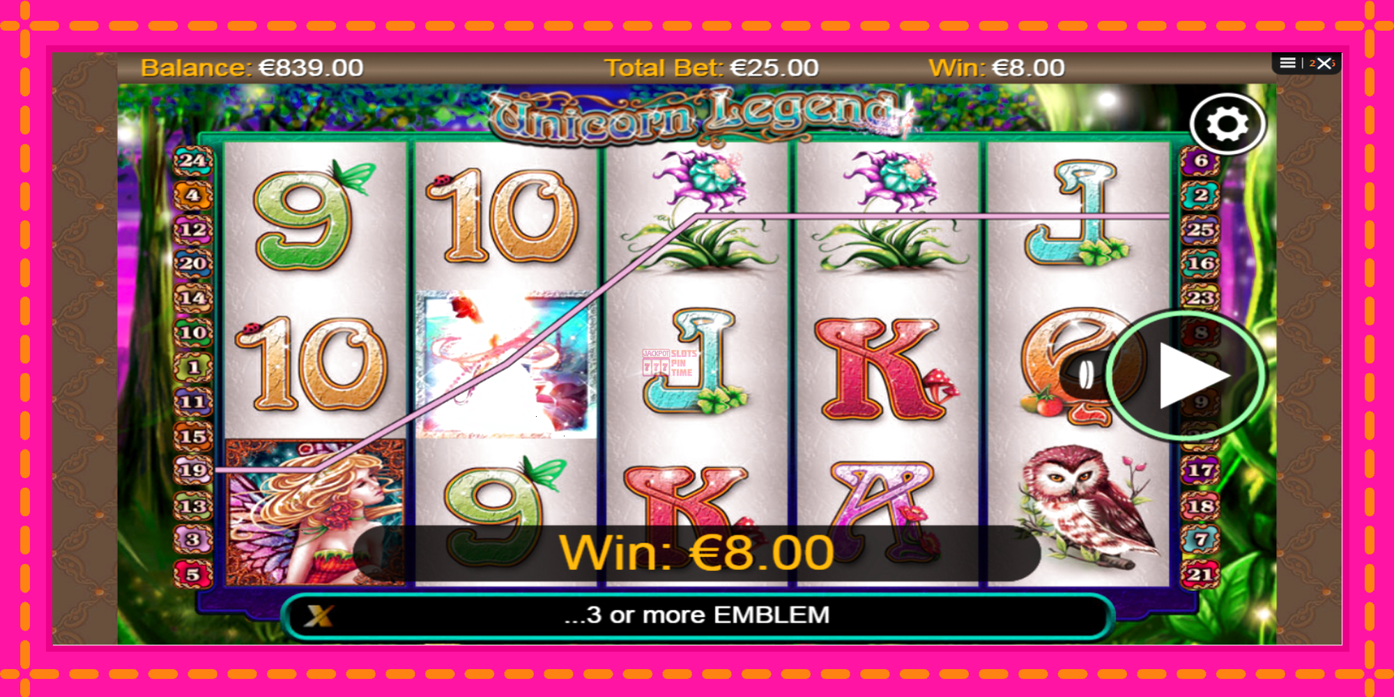 Slot machine Unicorn Legend gratuitamente, immagine 3