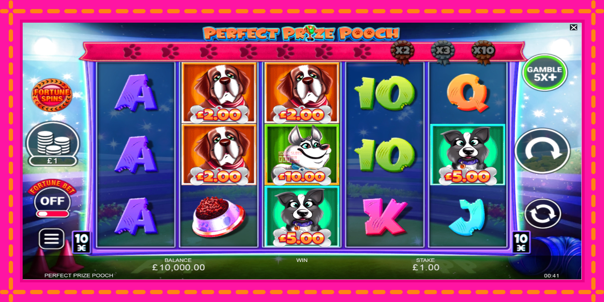 Slot machine Perfect Prize Pooch gratuitamente, immagine 2