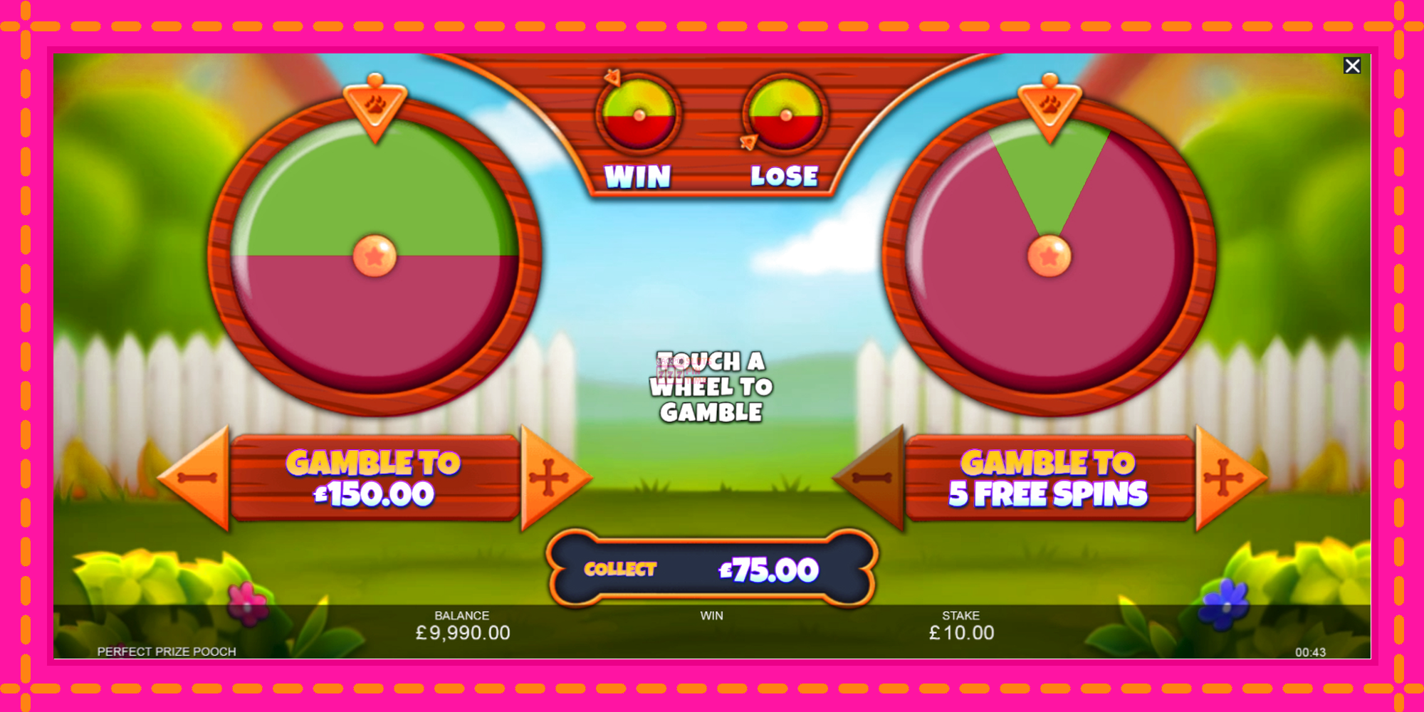 Slot machine Perfect Prize Pooch gratuitamente, immagine 4