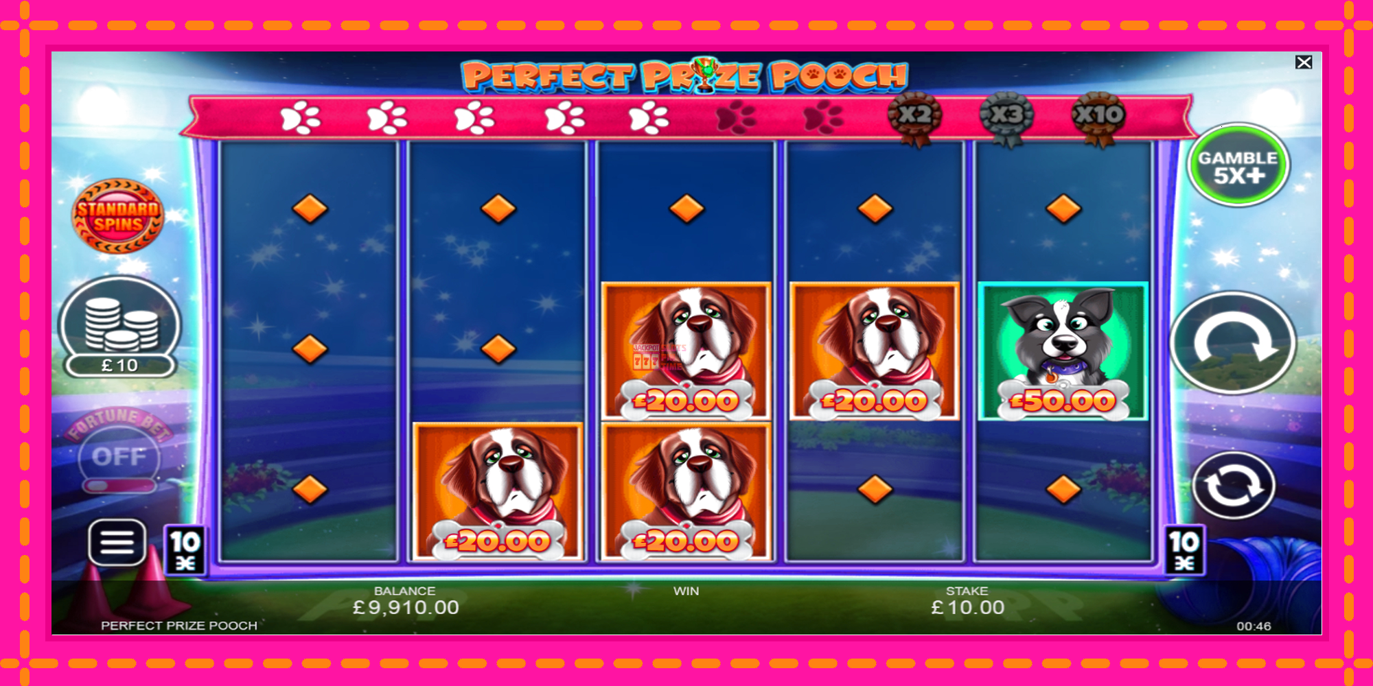 Slot machine Perfect Prize Pooch gratuitamente, immagine 5