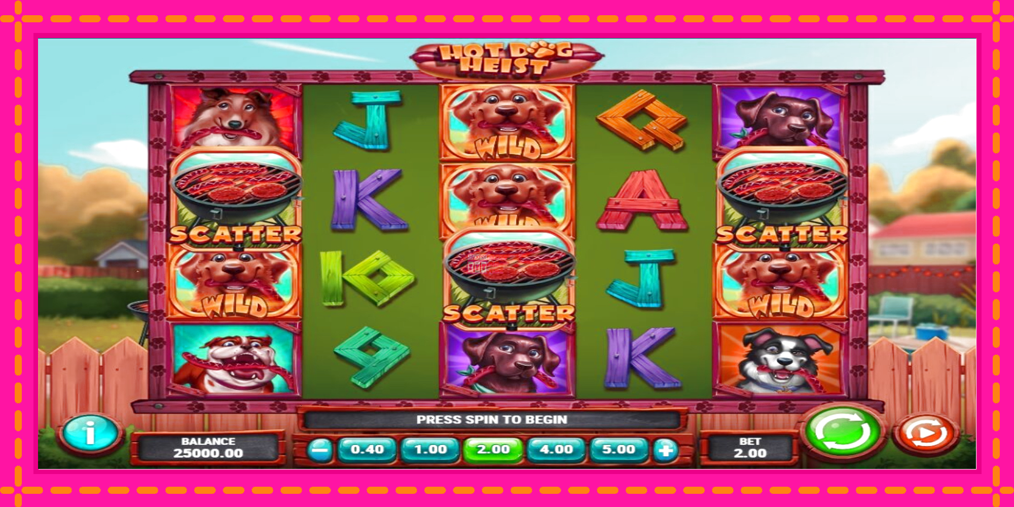 Slot machine Hot Dog Heist gratuitamente, immagine 1