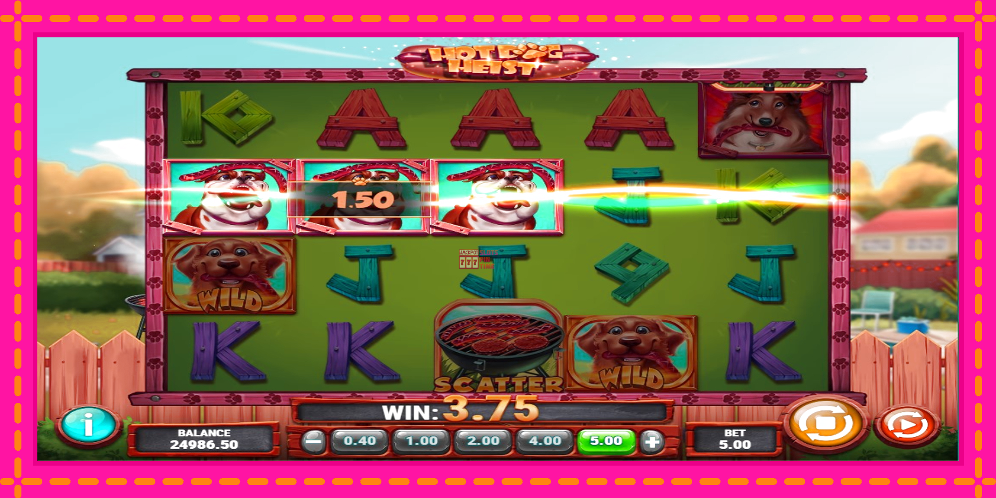 Slot machine Hot Dog Heist gratuitamente, immagine 2