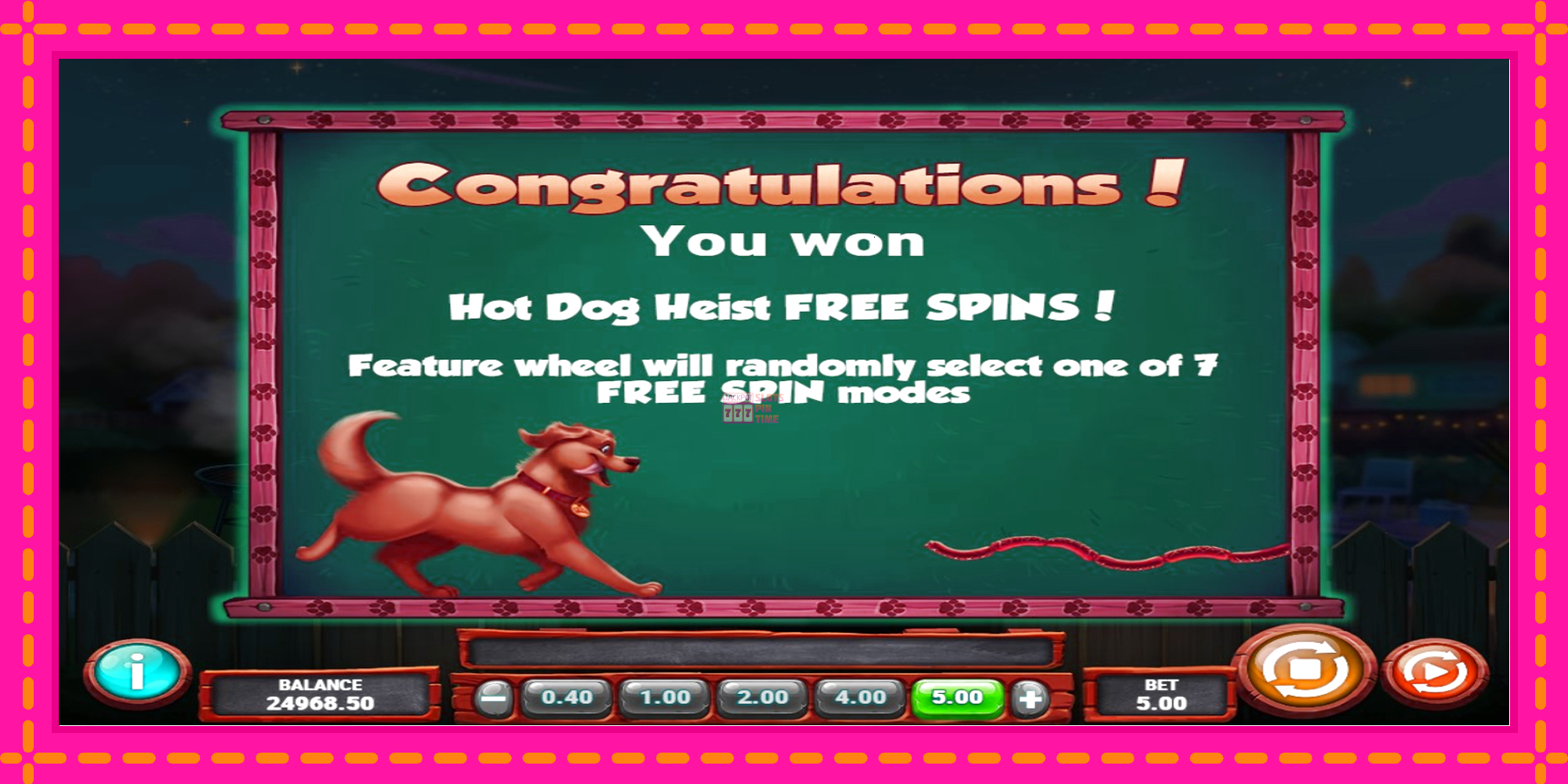 Slot machine Hot Dog Heist gratuitamente, immagine 3