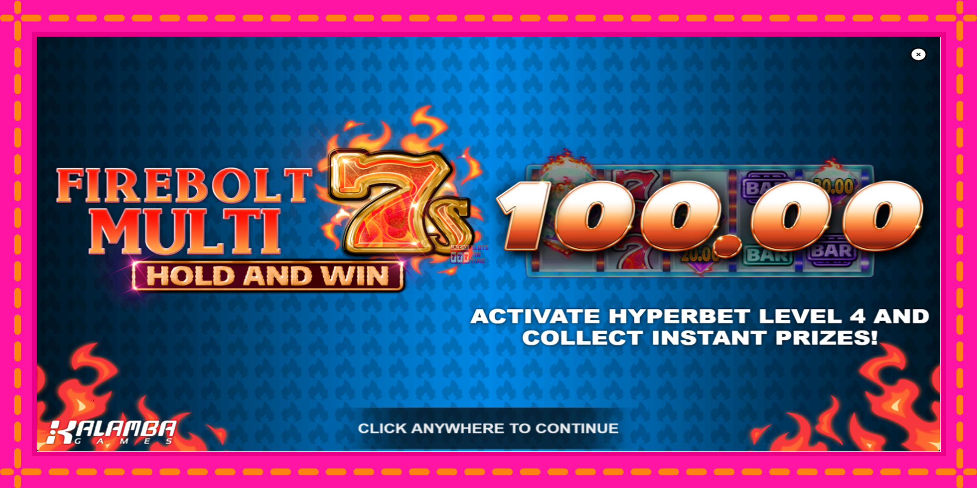 Slot machine Firebolt Multi 7s Hold and Win gratuitamente, immagine 1