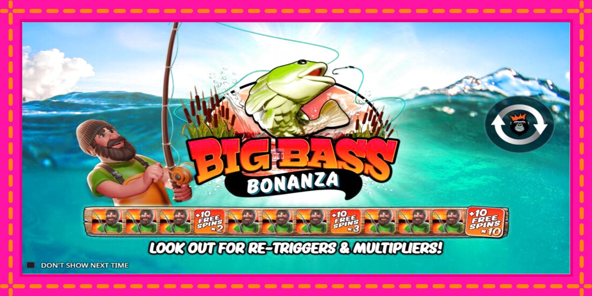 Slot machine Big Bass Bonanza gratuitamente, immagine 1