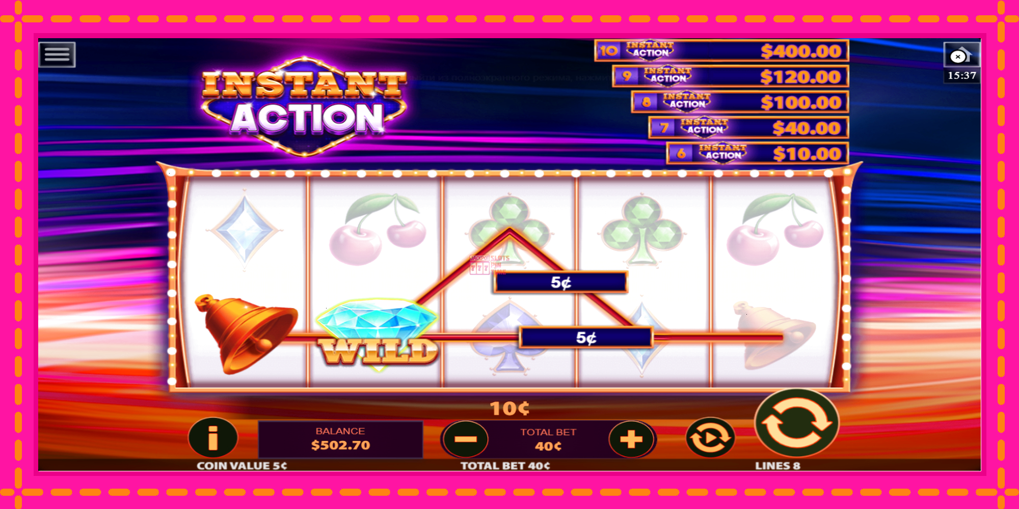 Slot machine Instant Action gratuitamente, immagine 4