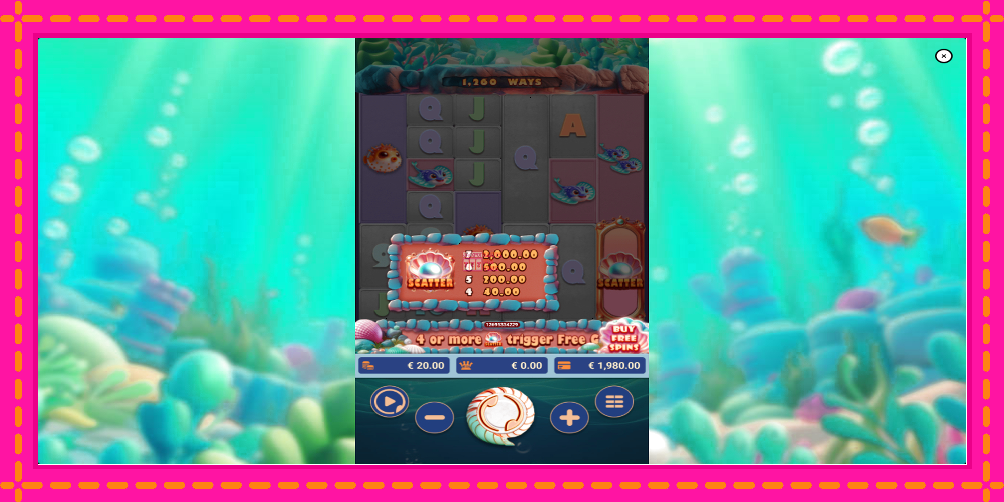 Slot machine Lucky Twin Sea gratuitamente, immagine 4